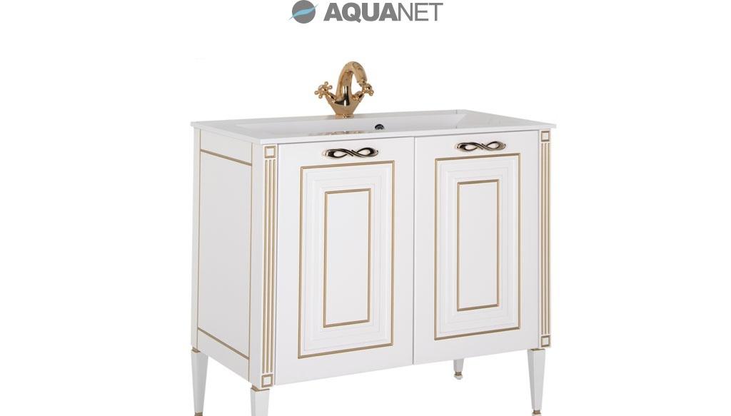 Aquanet Паола, Тумба с раковиной, 6413 / 1WH110156