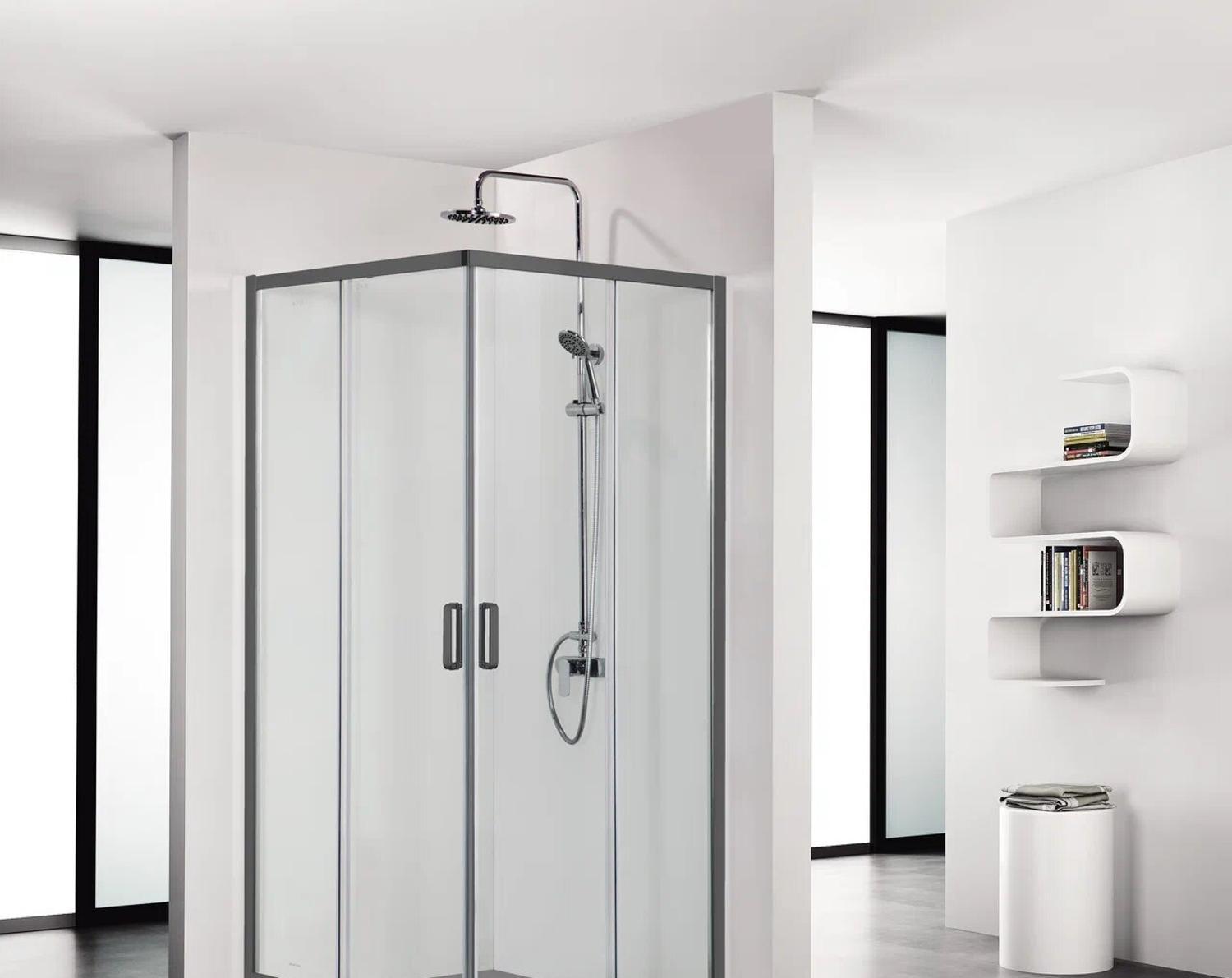 Душевой уголок - Aquatek, без коллекции, 100x100x200 см, AQ ARI KV10020BL