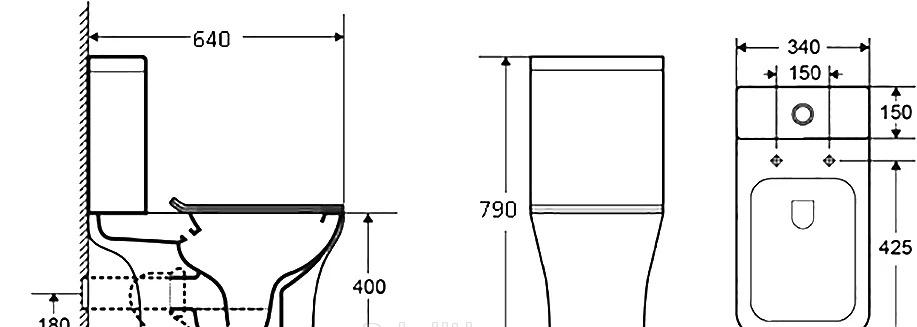 Grossman Classic, Унитаз компакт, GR-4464S