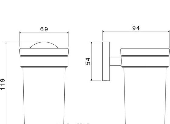 Aquatek Европа, Стакан, AQ4104MB