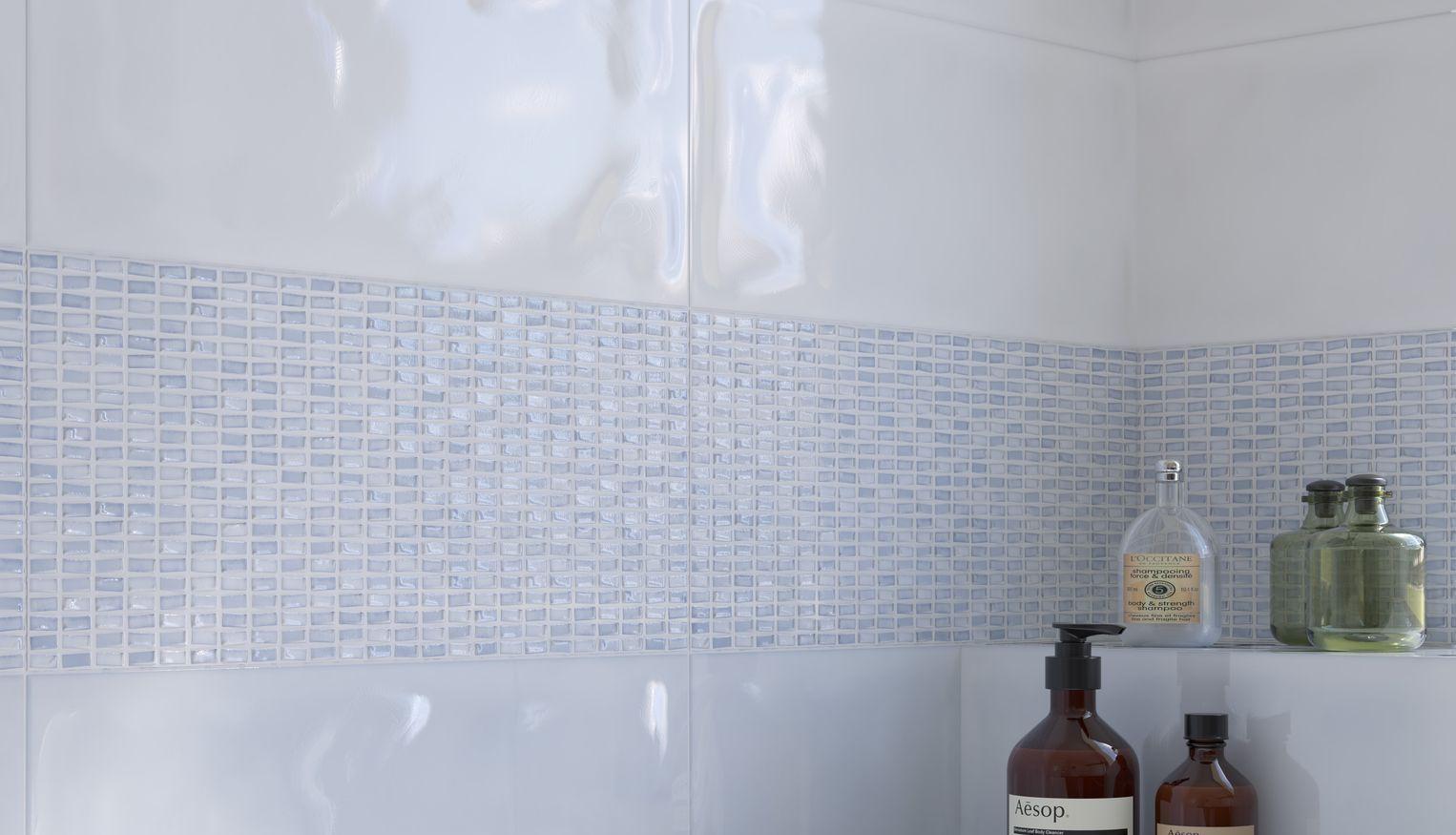 Картинка Cersanit Pudra, Настенная плитка, 20x44 см