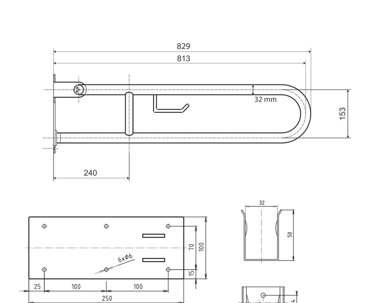 Bemeta Help, Поручень, 301102281
