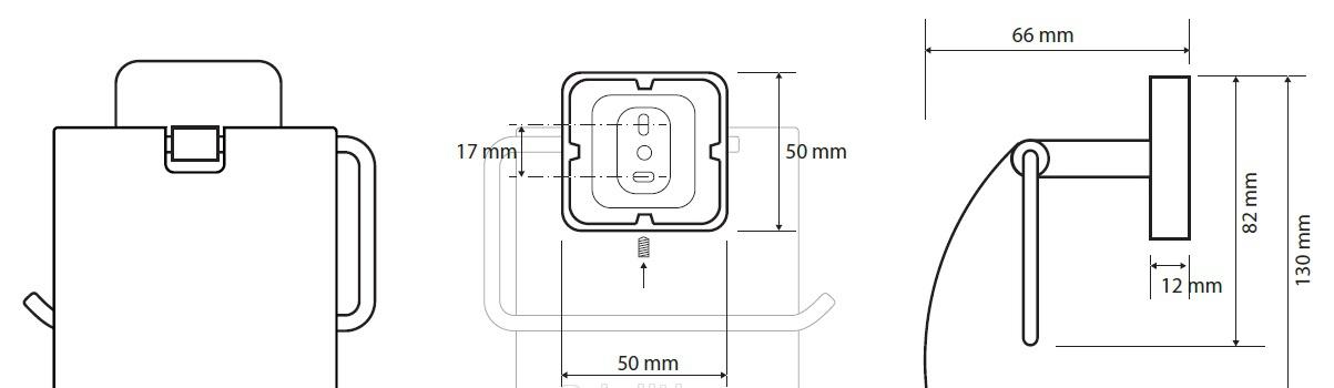 Bemeta Tasi, Держатель туалетной бумаги, 154112012
