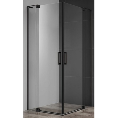 Душевой уголок - Cezares, Slider, 80x80x195 см, SLIDER-A-2-70/80-C-NERO