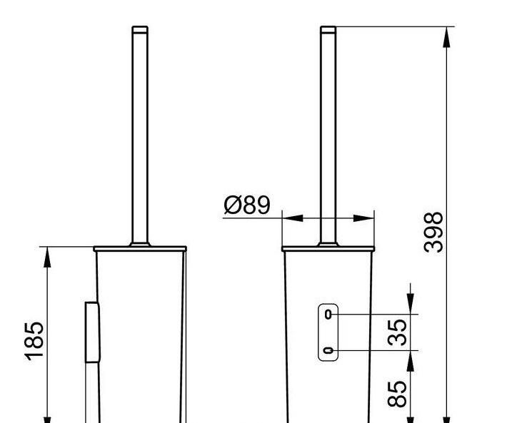 Keuco Collection Moll, Ершик, 12764010101