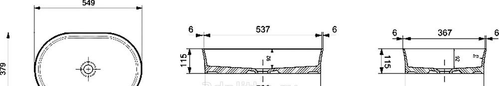 Bocchi Sottile, Раковина, 1521-001-0125