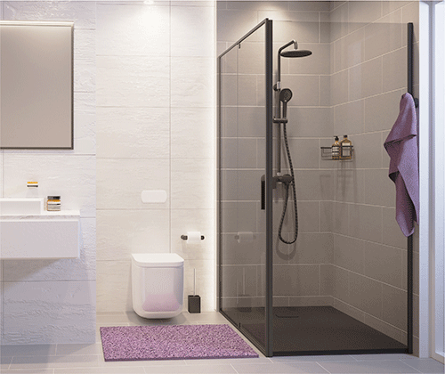 Душевая дверь - Ravak, Blix Slim, 90x195 см, X1XM70C00Z1