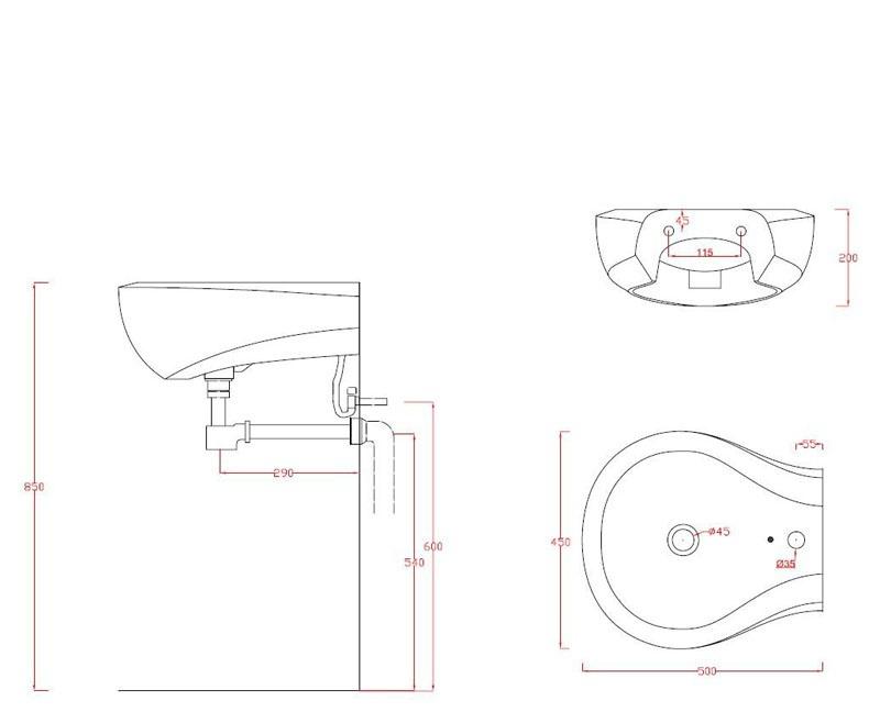 ArtCeram Blend, Раковина, L3130