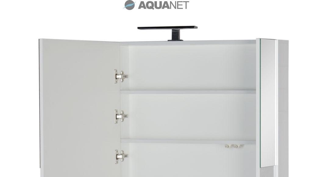 Aquanet Нота, Шкаф-зеркало, 00165372