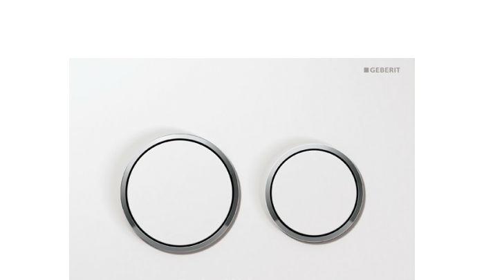 Кнопка смыва - Geberit, Omega 20, 1x21.2x14.2 см, 115.085.KJ.1