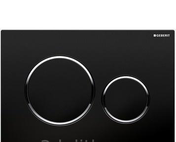 Кнопка смыва - Geberit, Sigma 20, 1.1x24.6x16.4 см, 115.882.KM.1