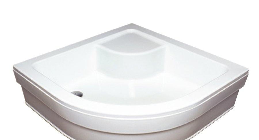Душевой поддон - Ravak, Sabina, 80x80x27 см, A214001020