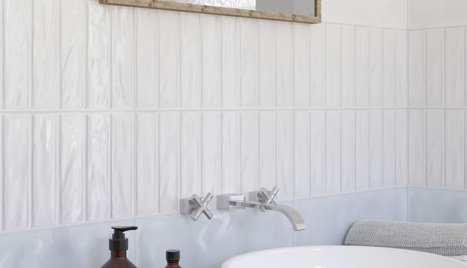 Картинка Cersanit Pudra, Настенная плитка, 20x44 см