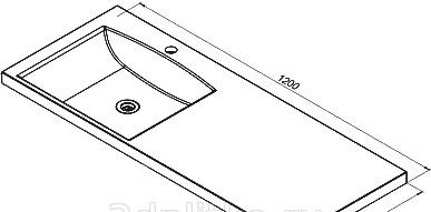 Aquanet Нота, Раковина, 00239565