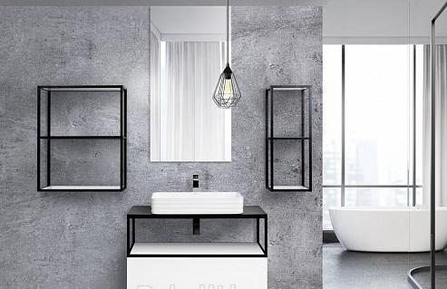 Cezares Cadro, Тумба для раковины, CADRO-100-1C-SO-BG-BLUM