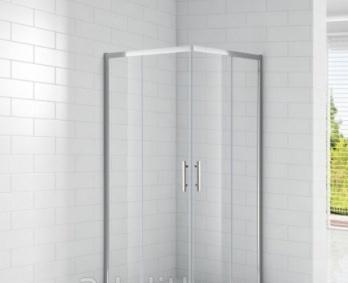 Душевой уголок - Cezares, Eco, 80x80x190 см, ECO-A-2-80-C-Cr / ECO-O-A-2-80-C-Cr
