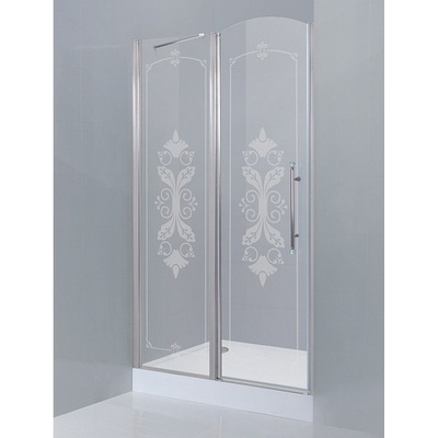 Душевая дверь - Cezares, Giubileo, 120x195 см, GIUBILEO-60/60-CP-Cr-L
