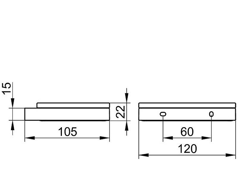 Keuco Edition 11, Мыльница, 11155 139000