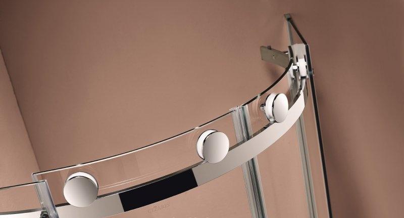 Душевой уголок - Cezares, Stylus-M, 90x90x195 см, STYLUS-O-M-R-2-90-C-Cr / STYLUS-M-R-2-90-C-Cr