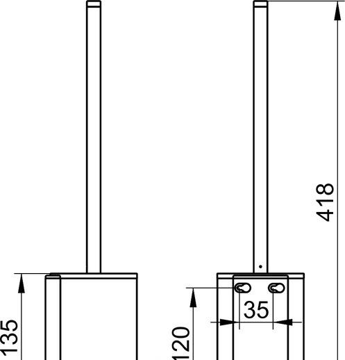 Keuco Plan, Ершик, 14972 370200 / 14972370200