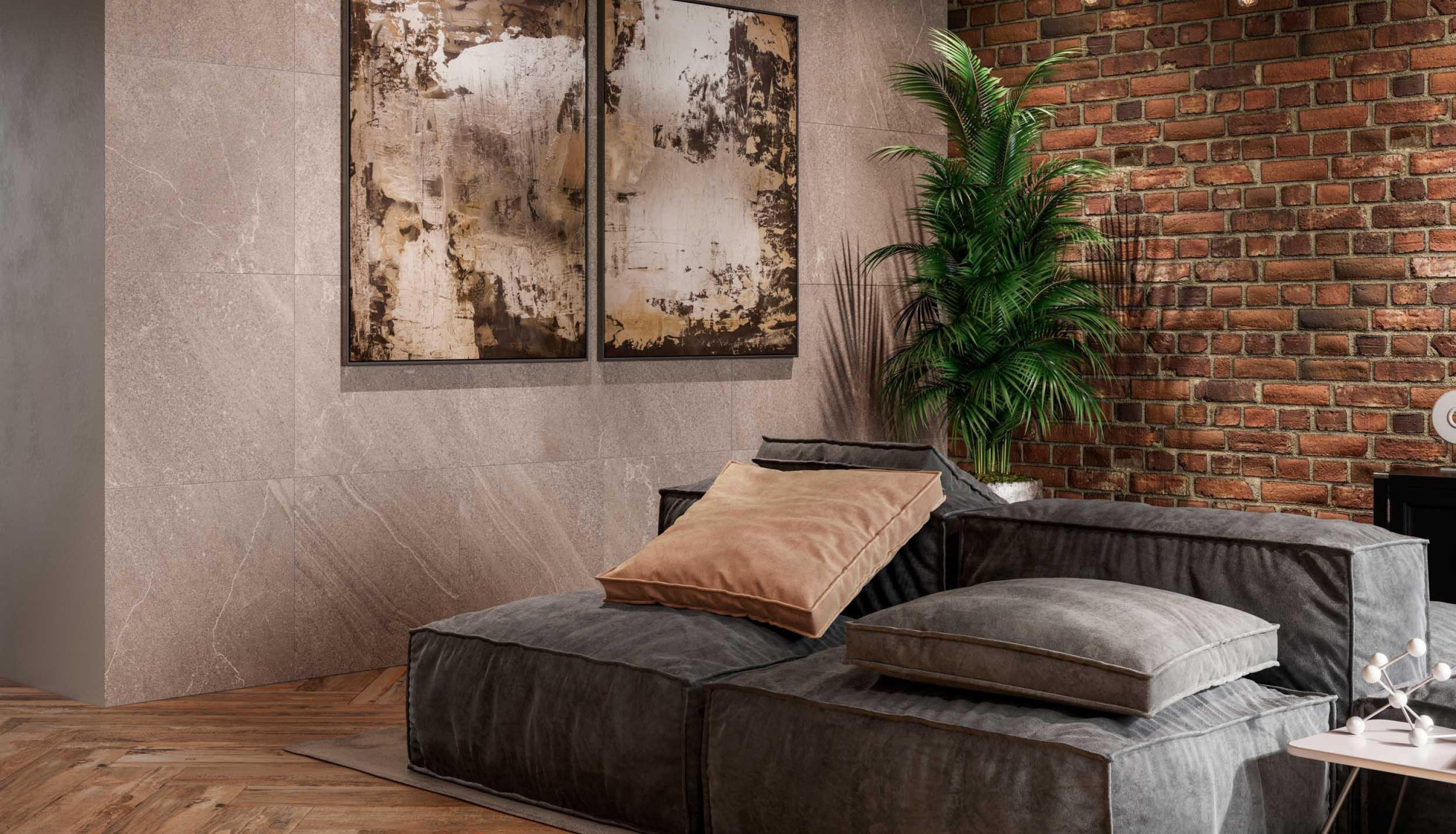 Картинка Estima Gabbro, Керамогранит, 80x160 см