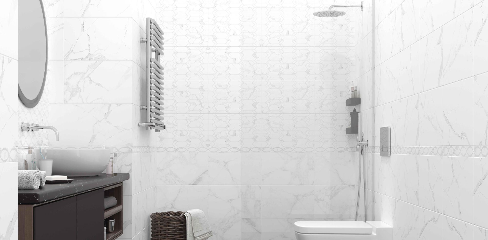 Картинка Creto Purity, Настенная плитка, 25x40 см