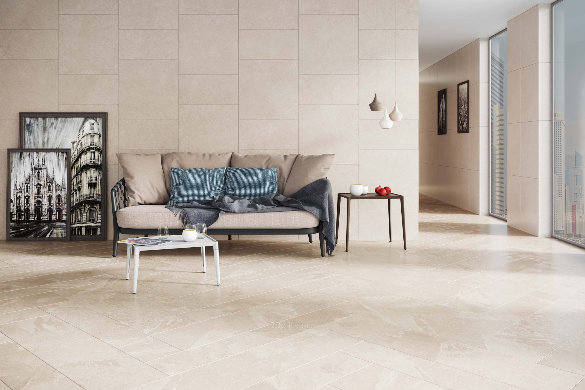 Картинка Estima Luna, Керамогранит, 60x120 см