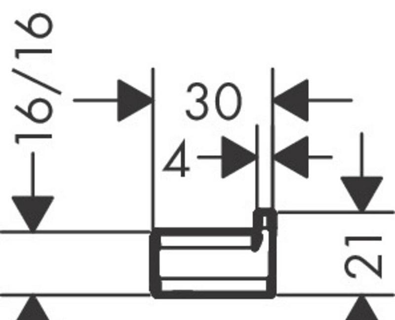 Hansgrohe AddStoris, Крючок, 41742670