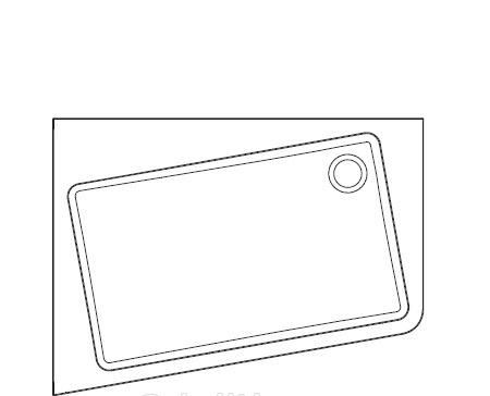 Душевой поддон - Ravak, 10°, 120x90x3.8 см, XA25G70101L