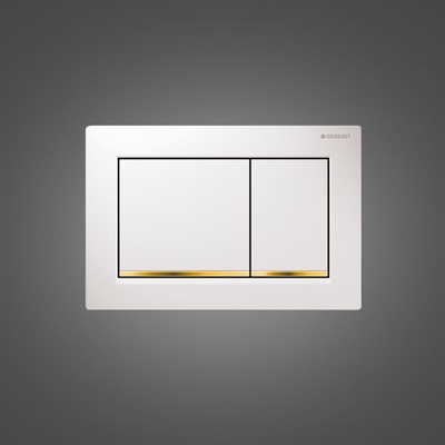 Кнопка смыва - Geberit, Omega 30, 1x21.2x14.2 см, 115.080.KK.1