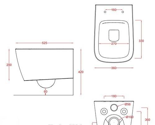 ArtCeram A16, Унитаз подвесной, ASV003 38 00