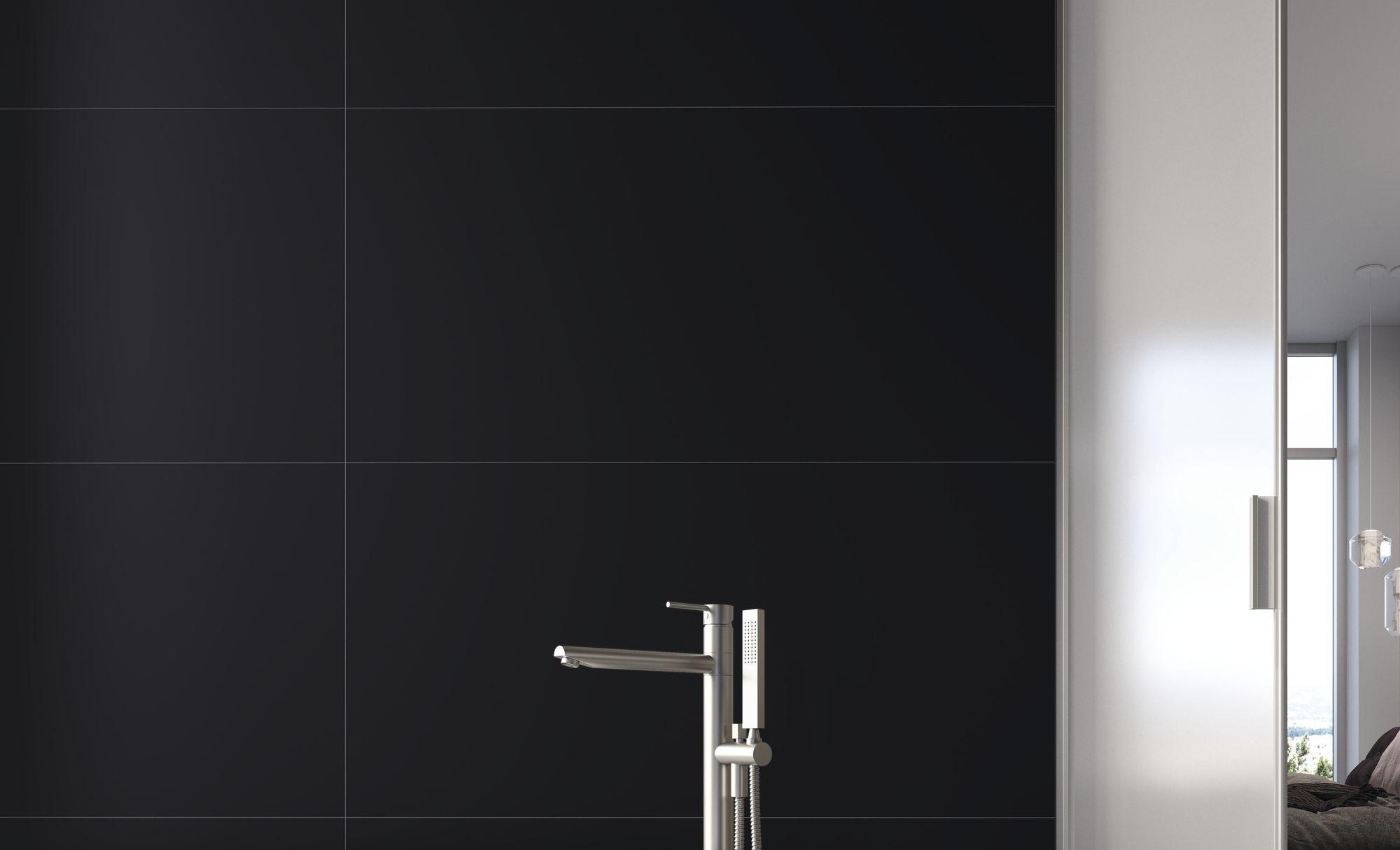 Картинка Baldocer Black, Керамогранит, 60x120 см