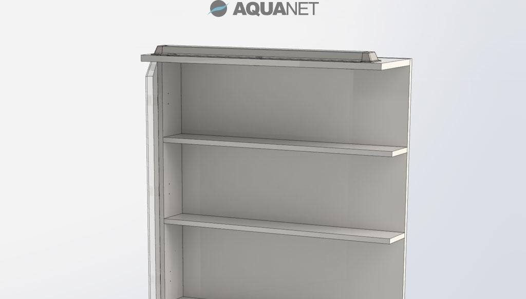 Aquanet Лаконика, Шкаф-зеркало, E4730-00