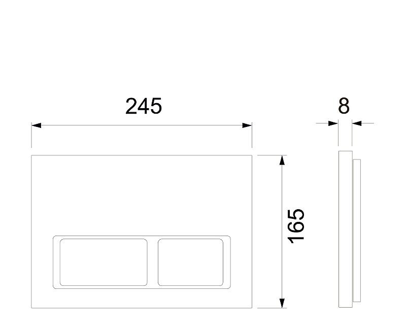 Инсталляция для унитаза - Tece, TECEspring, 26x50.6x134.4 см, S401203