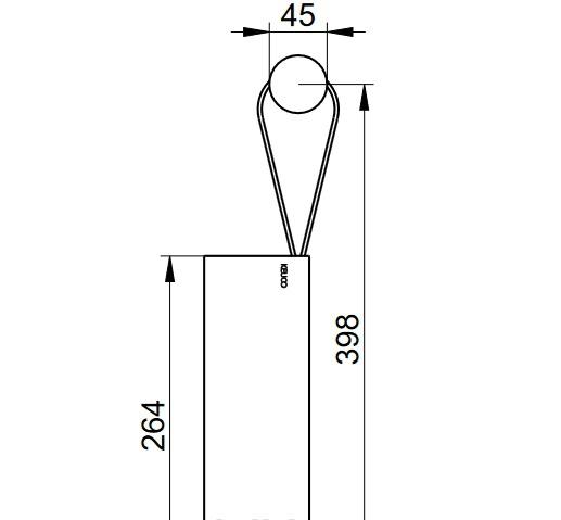 Keuco Universal, Скребок для стекла, 04959 370000