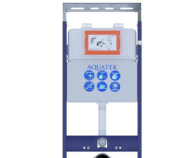 Инсталляция для унитаза - Aquatek, Easy Fix, 10x51x113 см, INS-0000009