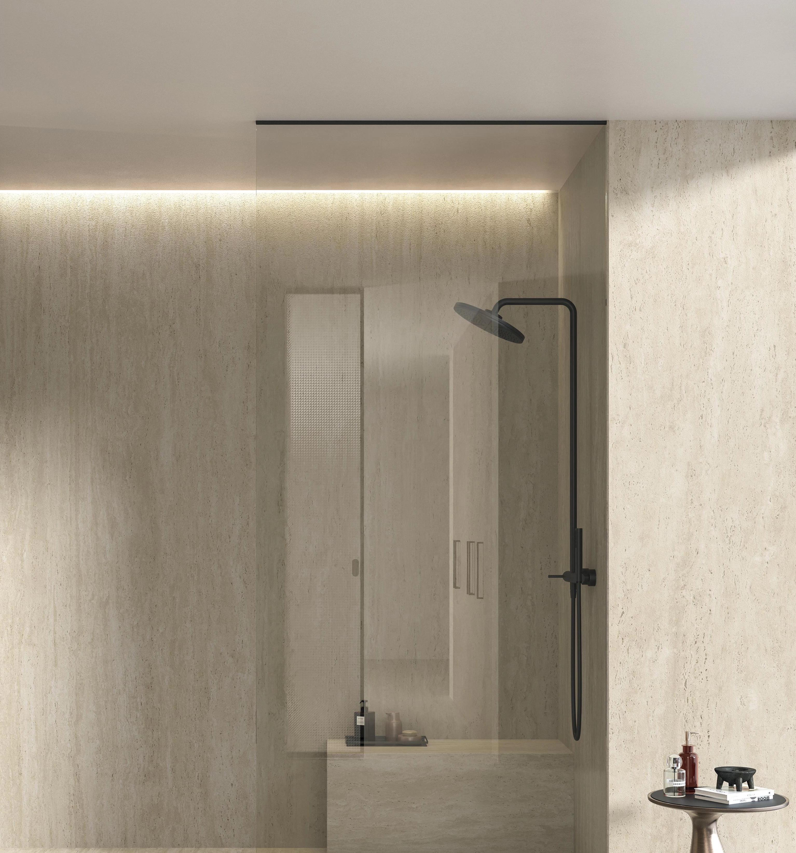 Картинка Atlas Marvel Travertine, Керамогранит, 120x278 см