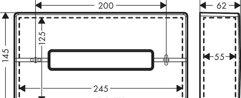 Hansgrohe AddStoris, Держатель салфеток, 41774000