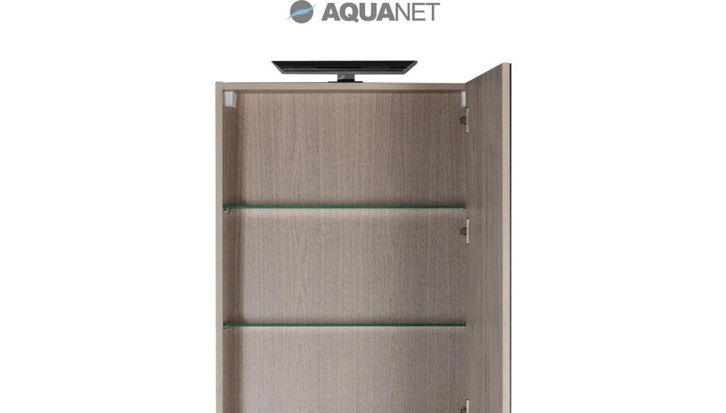 Aquanet Мадейра, Шкаф-зеркало, SPC-GRT-600-600-LED-TCH