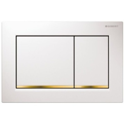 Кнопка смыва - Geberit, Sigma 30, 1.2x24.6x16.4 см, 115.883.KK.1
