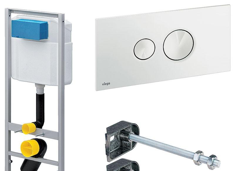 Инсталляция для унитаза - Viega, Eco, 20x49x113 см, 713386