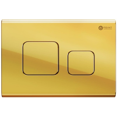 Кнопка смыва - Point, Афина, 3.3x25x16.5 см, PN44041G