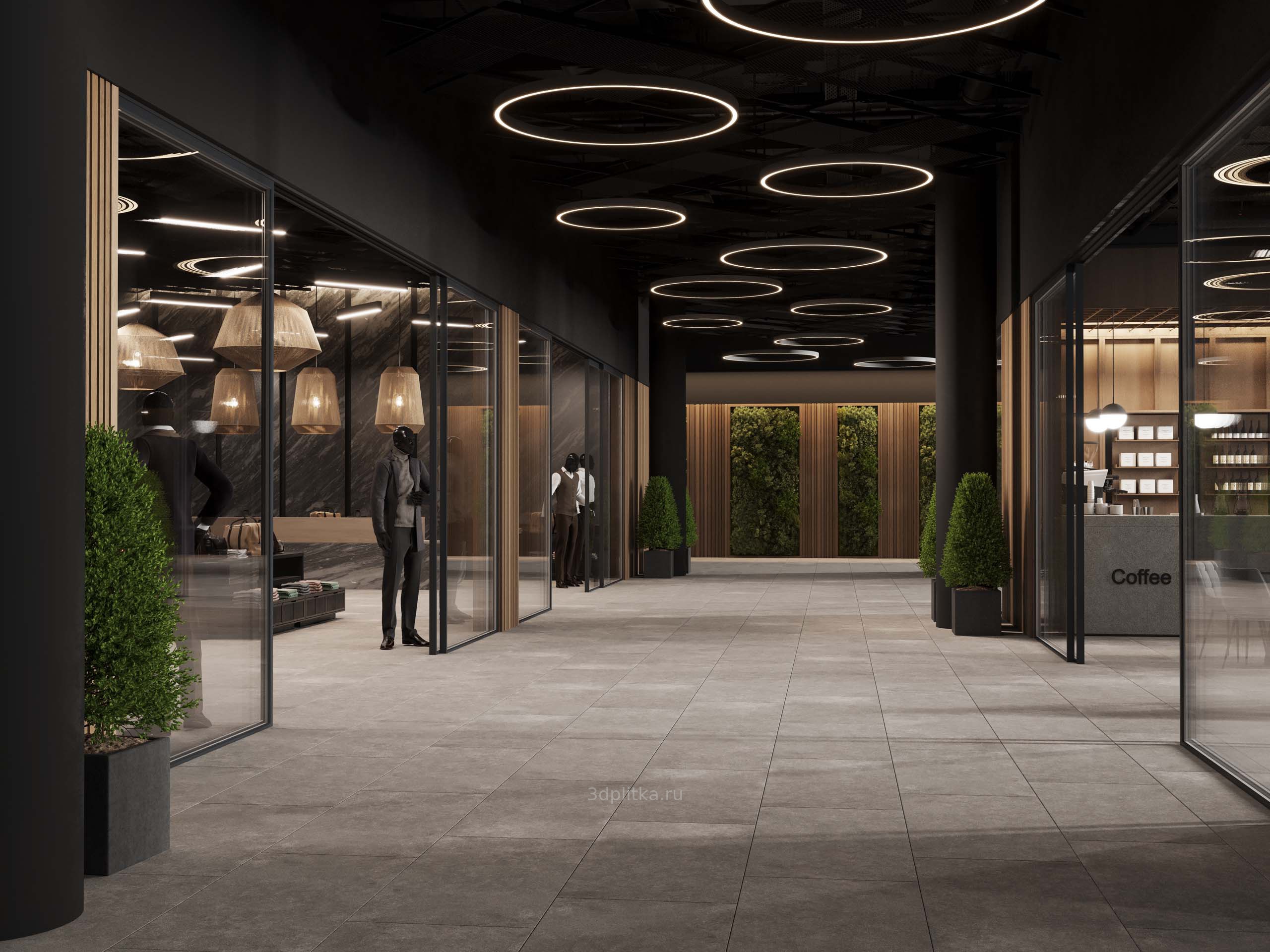 Картинка Estima Luna, Керамогранит, 60x120 см