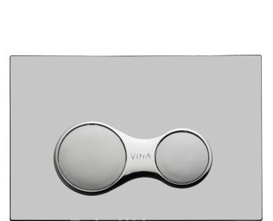 Кнопка смыва - Vitra, Sirius, 16.5x24.5 см, 740-0485