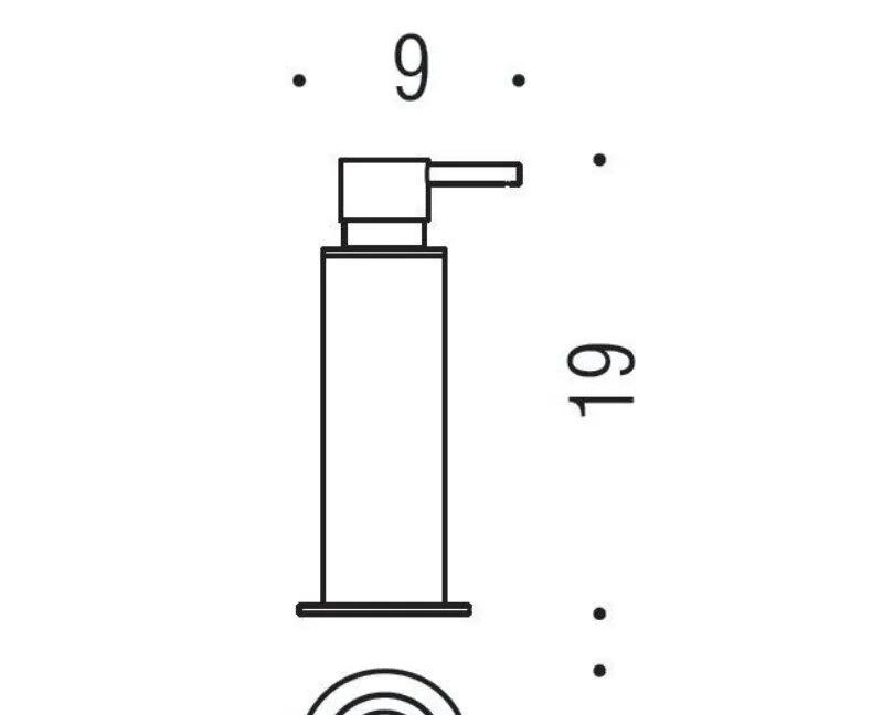 Colombo Plus, Дозатор для жидкого мыла, W4980.GM