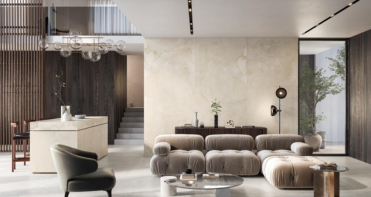 Картинка Aparici Uptown, Настенная плитка, 7.4x29.75 см