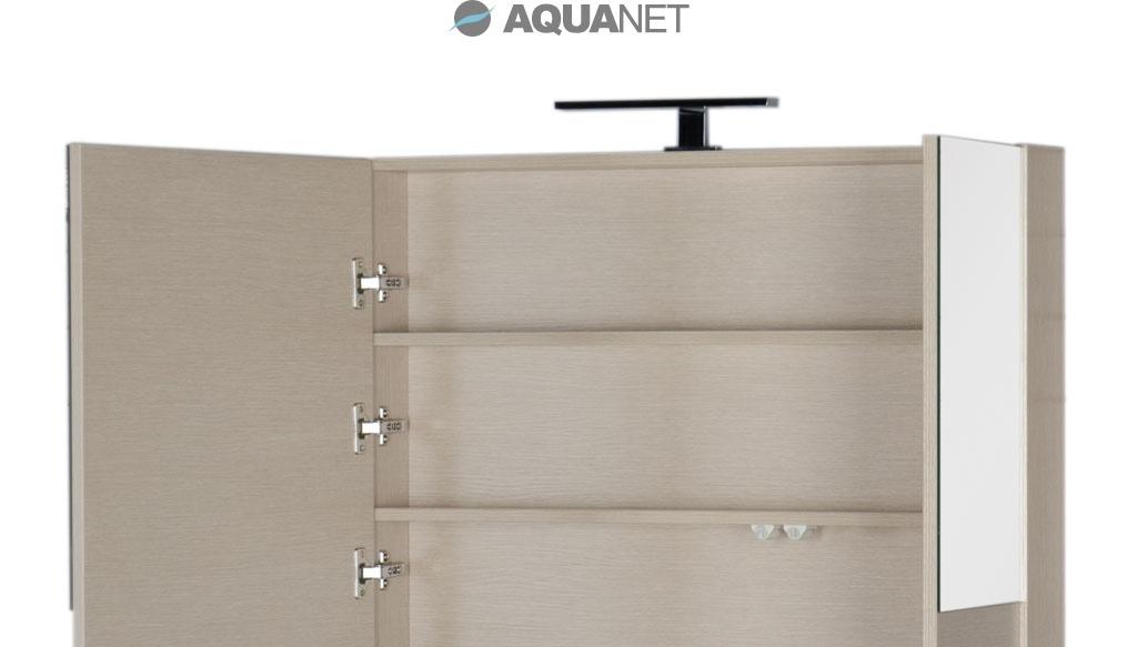 Aquanet Нота, Шкаф-зеркало, 00158858