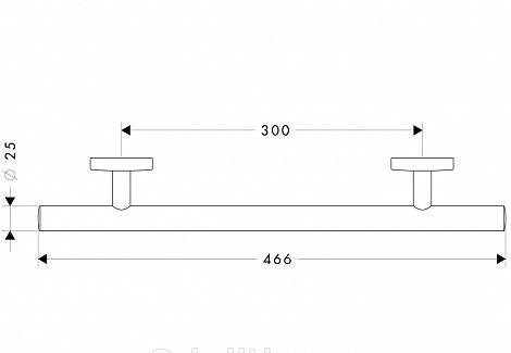 Hansgrohe Logis, Поручень, 40513000