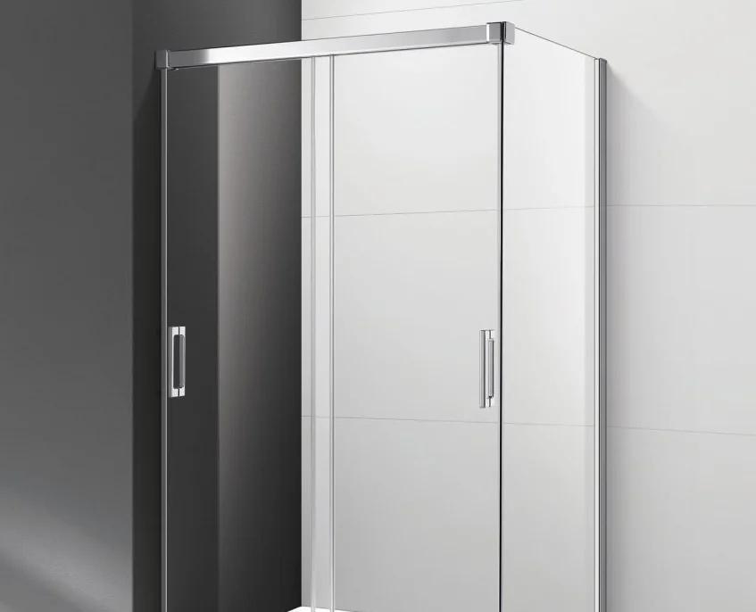 Душевой уголок - Cezares, Tandem, 101x119x190 см, TANDEM-SOFT-AH-2-120/100-C-Cr-IV / SOFT-AH-2-120/100-C-Cr-IV