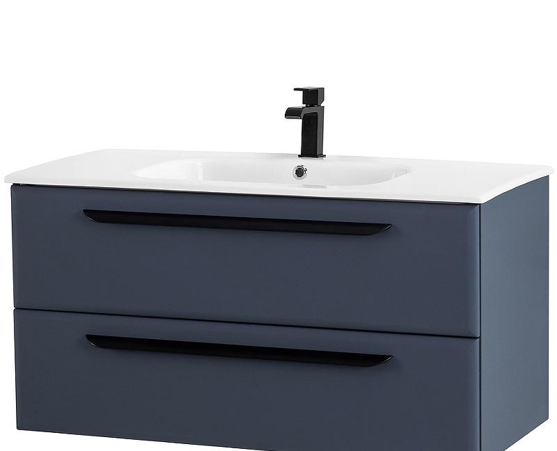 Aquanet Опера, Тумба с раковиной, ECO-CER-N-1000-2C-SO-GR-P